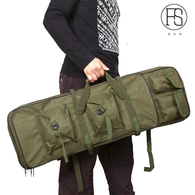 Tactical gun bag multi -function CS gun pack accessories fishing gear bag double -layer handicon mother bag