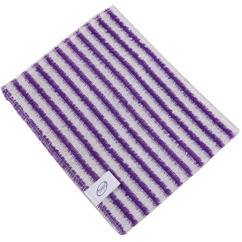 Bamboo fiber colorful striped dish towel first generation double layer thickened 18*23 absorbent water and oil stain kitchen rag wholesale