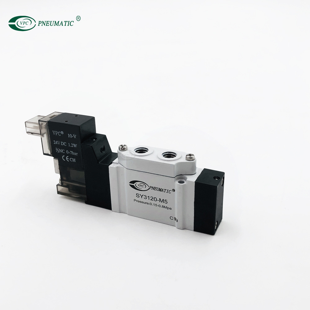 SMC款高频电磁阀气动自由安装SY3120DC24V SY5120换向阀