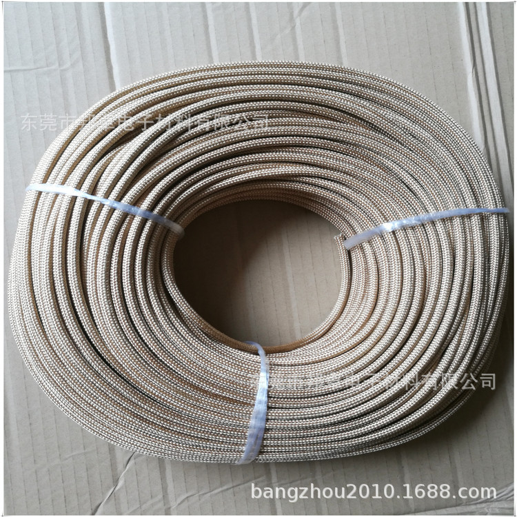 热流道高温管 耐高温套管 棕色高温套管 耐温600度 绝缘 阻燃