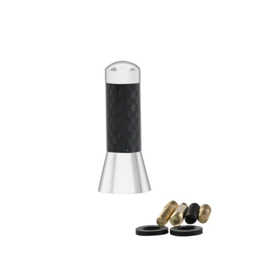 3.5cm modified metal antenna vehicle antenna - 35cm-silver-opp-bag
