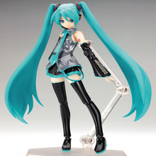 现货 初音未来 figma014 关节可动 初音 换脸 盒装手办 公仔摆件