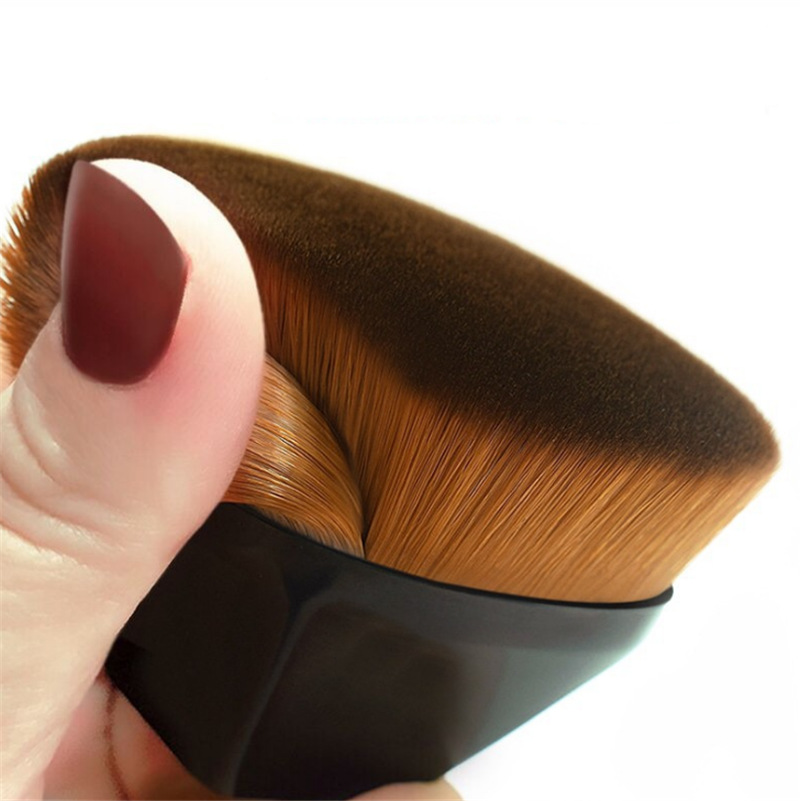 No. 55 cepillo de Fundación mágica sin costuras cepillo de maquillaje portátil Fundación BB crema cepillo de maquillaje herramientas de belleza ventas directas de fábrica