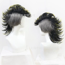 cos假发;其他假发;假发短卷发