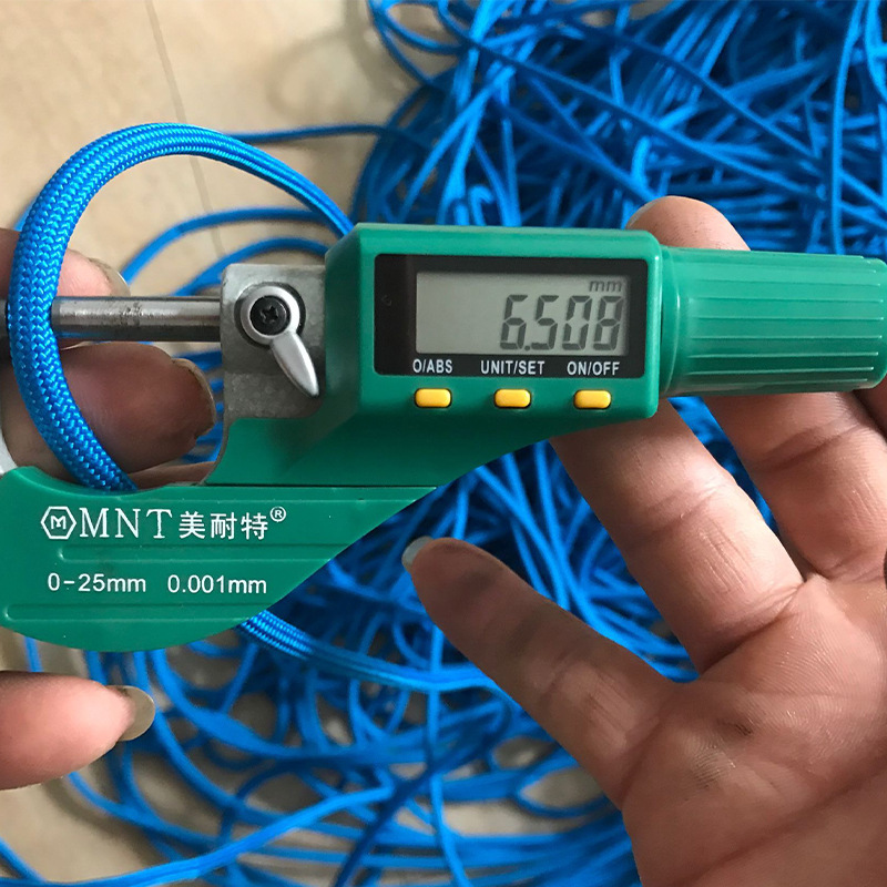 Las ventas de la fábrica salvaje bien 6,5mm LÍNEA DE PE puro neto flotante mano cuerda especial cuerda de PE de alta resistencia cuerda al por mayor