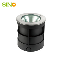 COB厂家批发地灯墙角灯COB埋地灯 圆形20W户外地下灯