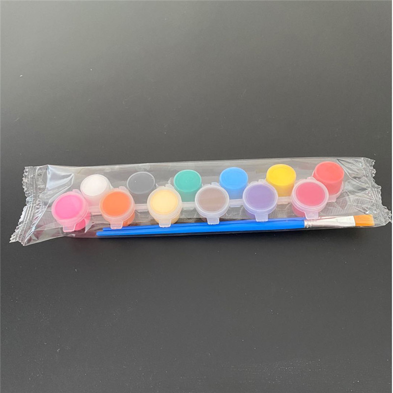 3ml 12-color de embalaje más dos bolígrafos