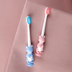 New cartoon frog children's soft bristle toothbrush for 6-12 years old, ultra-soft bristles, cute baby toothbrush, factory direct sales
