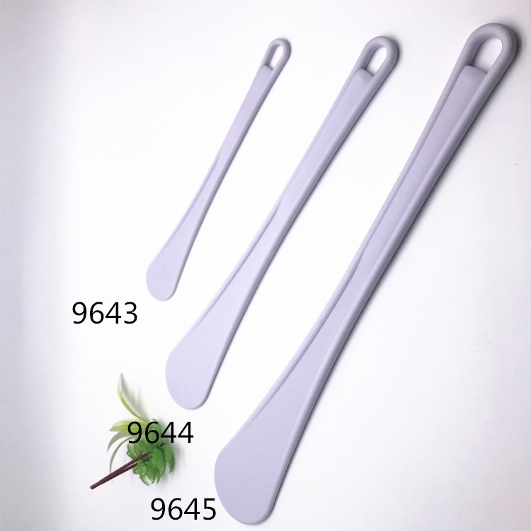 Garbo White stirring rod scraper butter spatula baking lengthened cream stirring spatula restaurant milk tea shop supplies