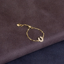 14K���ָ U��������������� �ƽ��鱦���� 30242��ʯ�ʽ�