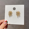 South Korean silver needle, advanced goods, sophisticated earrings, silver 925 sample, high-quality style, 2023