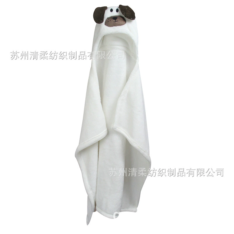 Детские изделия Failaeuro: халат для купания ребенка, сверхмягкая накидка- Animal cloak bag, держится на однослойном пледе