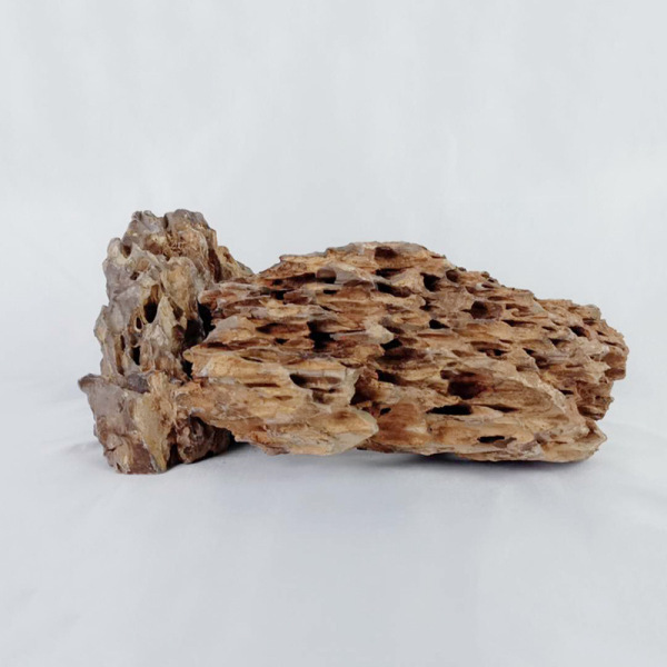 Pine stone landscaping stone aquarium aquatic fish tank landscape…