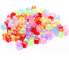 Children's square acrylic beads with letters, early education, 4×7mm