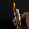 Retro metal fashionable windproof handheld bullet engraved, dolphin