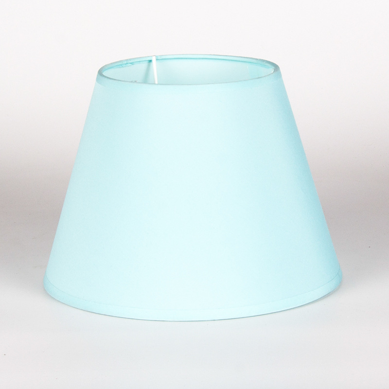 Pantalla de tela de 10 pulgadas para lámpara de mesa de noche, repuesto para proyectos hoteleros y hostales, carcasa de iluminación E27, accesorio de iluminación impreso