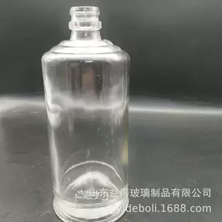 厂家批发透明药酒瓶玻璃酒瓶白酒饮料瓶大容量500ml可定做玻璃瓶