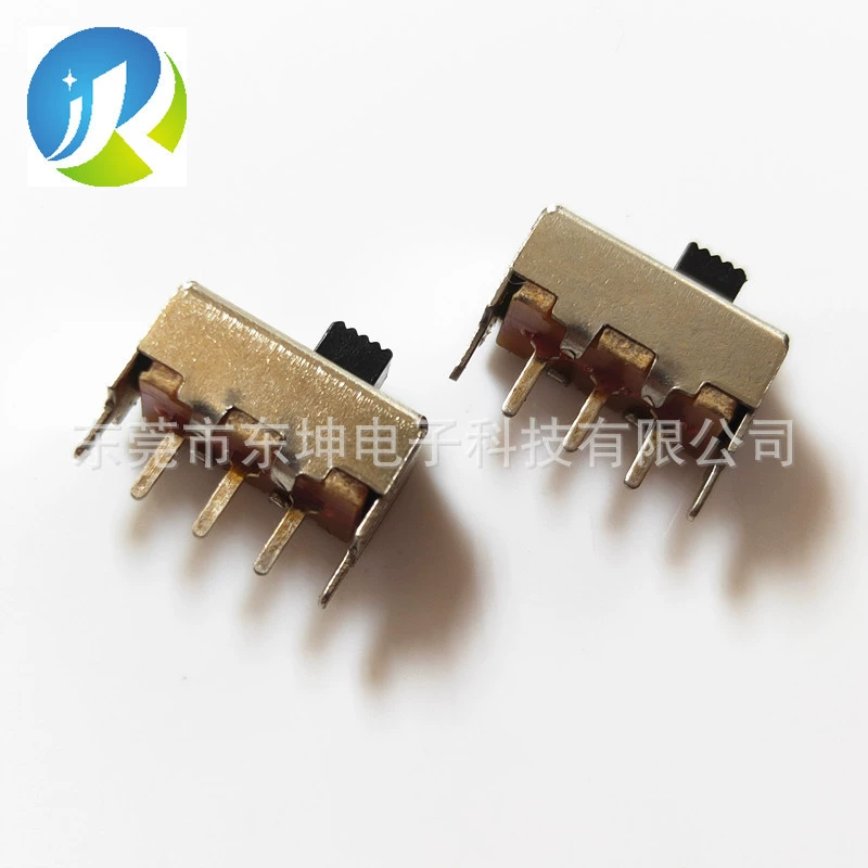东坤 Switch toggle switch SS-12F44G5 (1P2T) vertical single row five-pin sliding toy switch