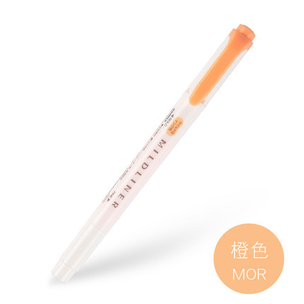 Cebra japonesa Evangelio resaltador limitado WKT7 pluma de marcado de luz pluma de marcado de doble cabeza Mildliner