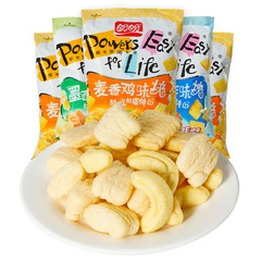 盼盼麥香雞味塊 60g多口味薯片 辦公休閒膨化食品小零食批發