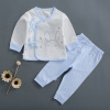 Autumn children's thermal underwear, cotton soft comfortable set for new born, long sleeve, wholesale