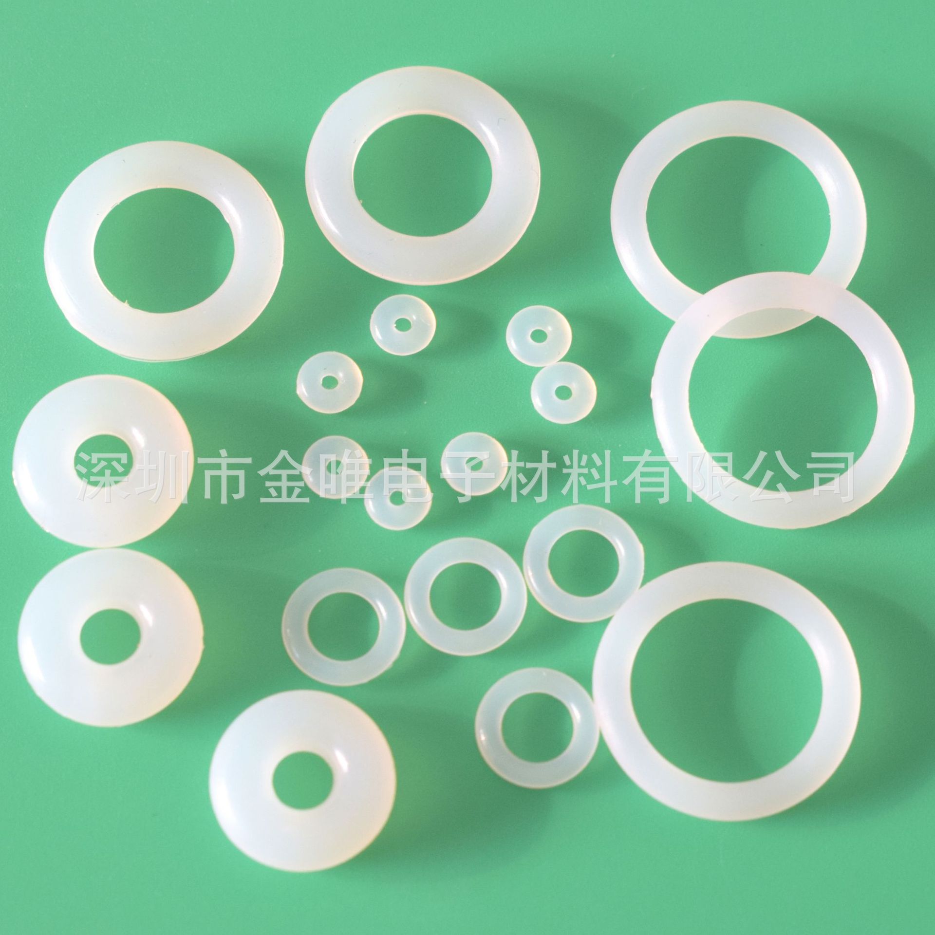 专业生产 收纳盒专用 硅胶O型圈 橡皮圈 固定圈 可开17%增值发票