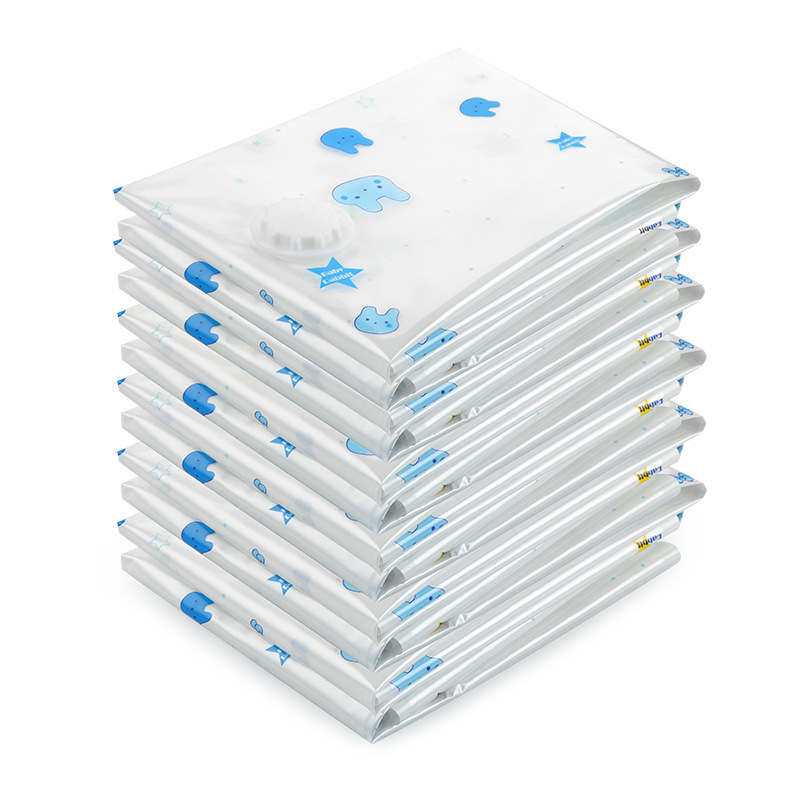 Printed down Jacket Vacuum Compression Bag, Clothing and Quilt Packing Bag, Amazon Single Product in Stock, Large Capacity