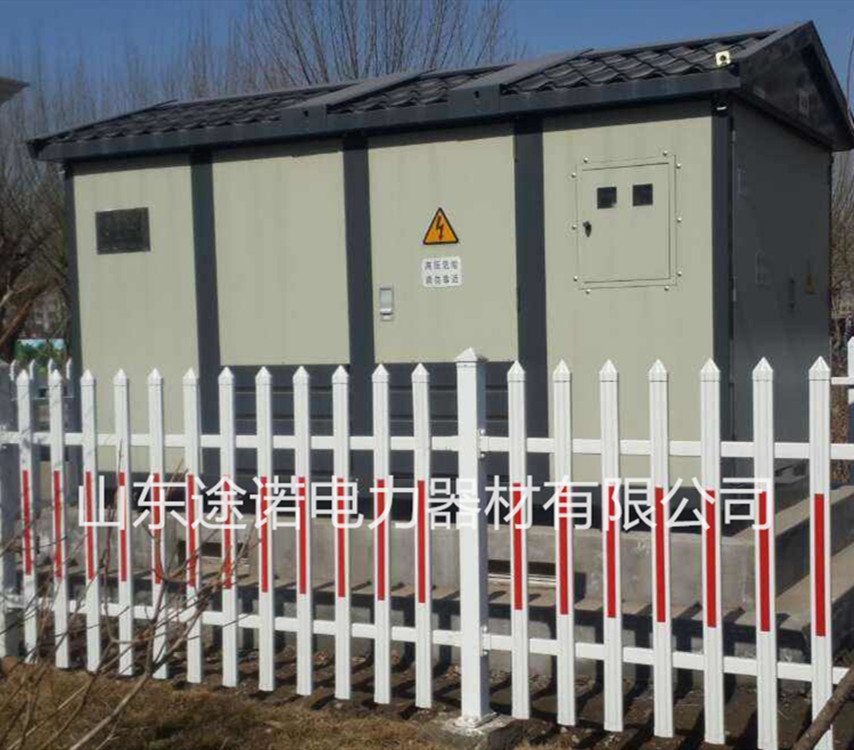 电力变压器塑钢围栏pvc护栏绿化护栏 安全围栏花园草坪防护栏