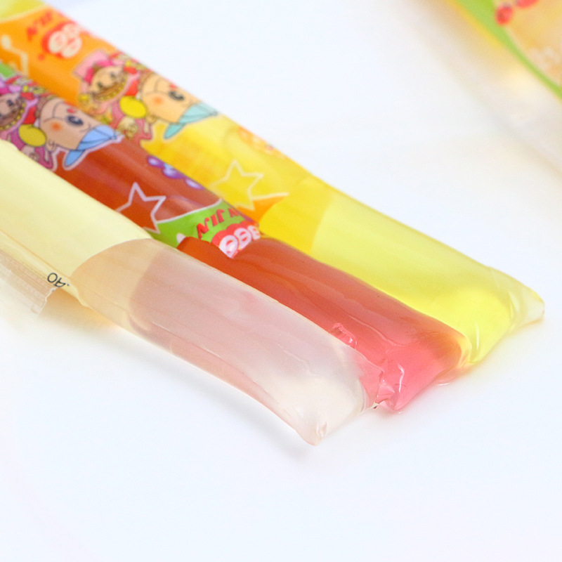 Imported from Taiwan, Jingjing jelly bar 470g, Jingjing lactobacillus jelly bar 390g, stick stick, stick.