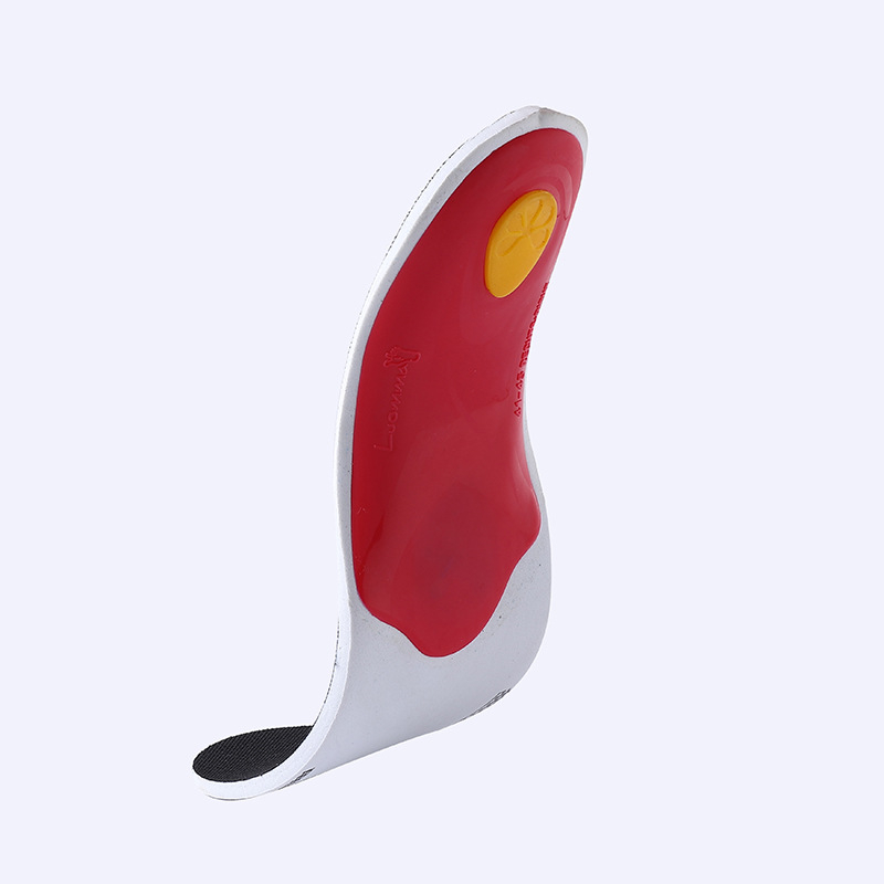 夏季红底跑步运动鞋垫带硬片支撑后跟硅胶垫秋冬EVA成人足弓鞋垫