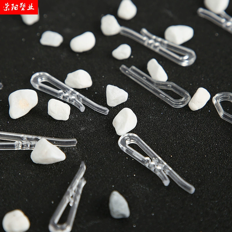 Фабрика прямые поставки оптом рубашка Упаковка клип пластиковый зажим Прозрачный рубашка клип Рубашка клип