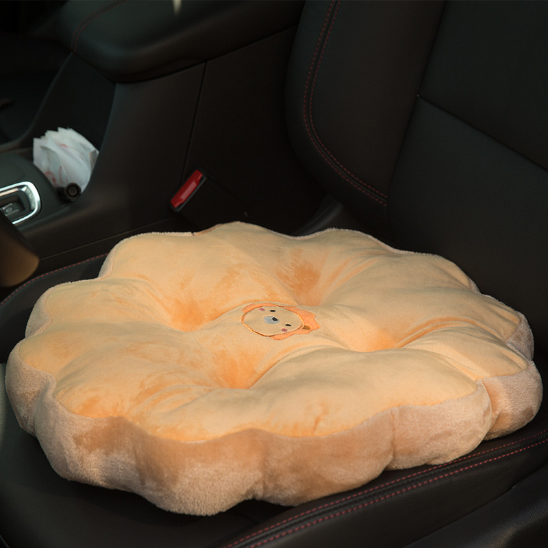 Cojín redondo de dibujos animados cojín de oficina de la computadora cojín de la silla taburete del estudiante silla Silla de mesa de comedor entrega de una pieza