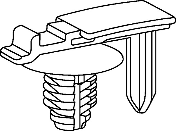 海尔曼太通155-30702线束电缆卡扣固定件FT6LG.YAZ.CONNECT-TS