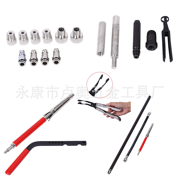 Venta directa de fábrica desmontable-libre van clamp válvula compresor de resorte válvula sello de aceite abrazadera herramienta de reparación de automóviles alicates