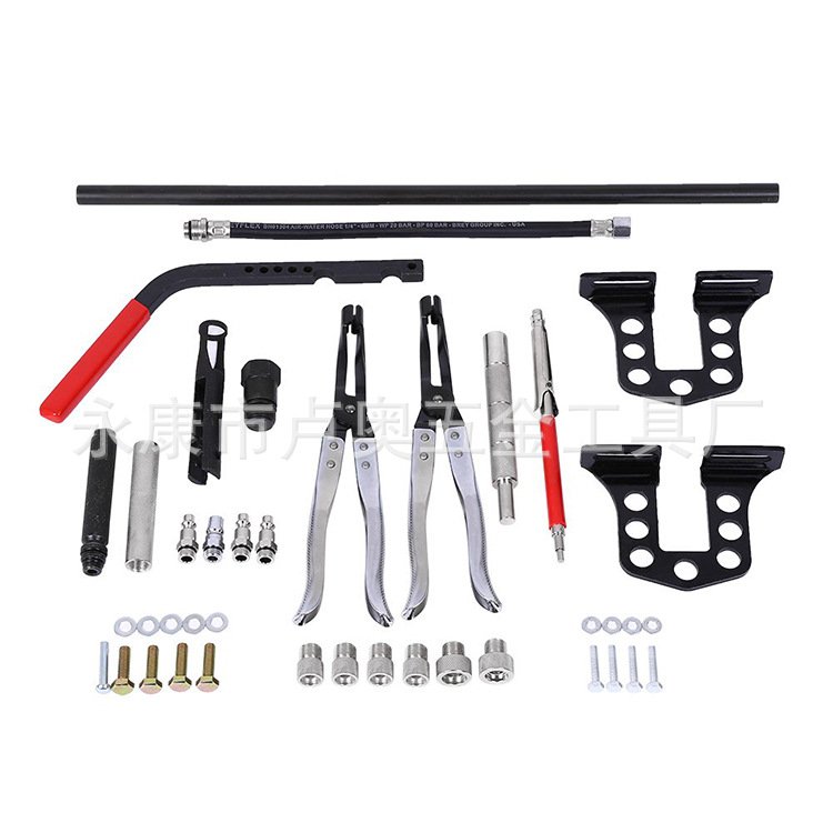 Venta directa de fábrica desmontable-libre van clamp válvula compresor de resorte válvula sello de aceite abrazadera herramienta de reparación de automóviles alicates