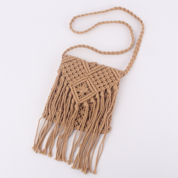 Straw retro beach shoulder bag one shoulder