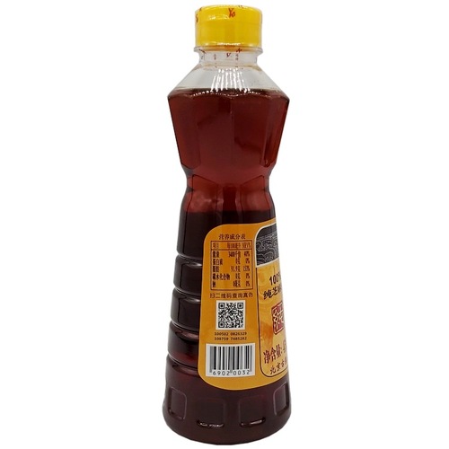 Beijing ancient coin small stone sesame pure sesame oil 450ml, suitable for soup, cold dressing, stuffing, stir-frying, cooking hot pot seasonings