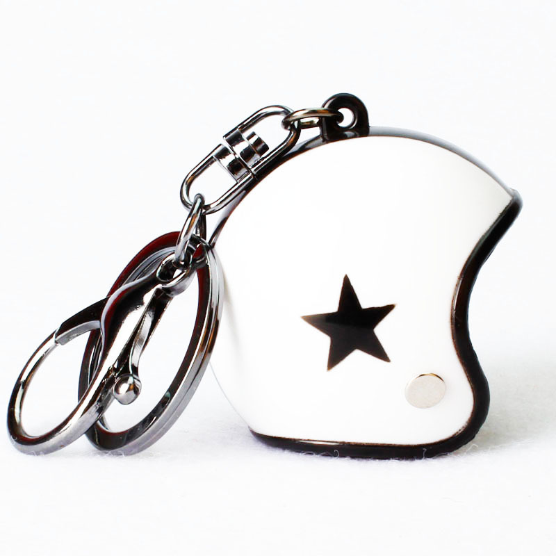 647 Five-pointed Star Breaking Duck Bamboo Dragonfly Hat Helmet Keychain Accessories Creative Gift Event Gift Pendant