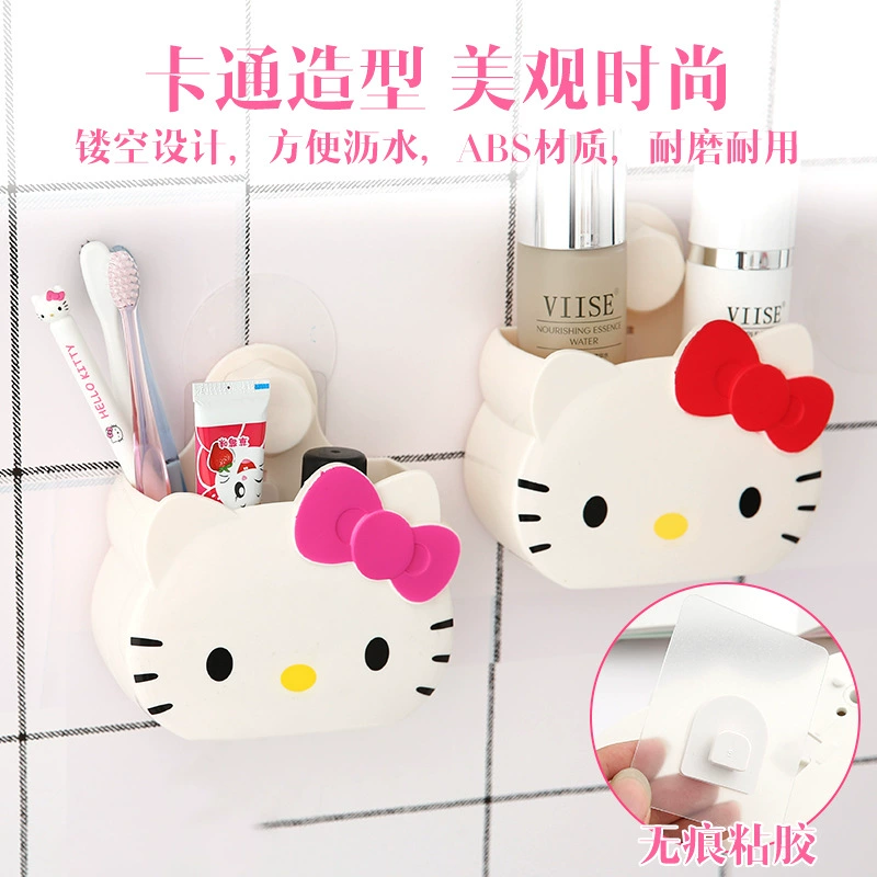 Cartoon cute children's toothbrush, storage box, storage system
