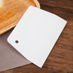 Baking tools Plastic scraper Small trapezoidal scraper Cream cake scraper Dough cutter Baking scraper