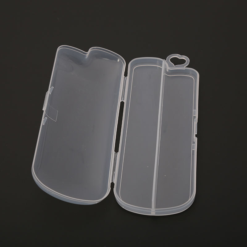 Bebé cuchara de silicona caja de almacenamiento dos cucharas caja de polvo de grado alimenticio PP caja de almacenamiento ventas directas de la fábrica