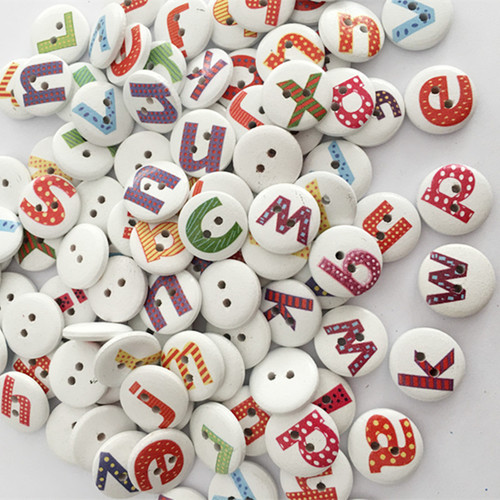 Factory direct sales, high quality and low price, painted and printed buttons, wooden buttons for transportation, large quantities, preferential prices, wooden buttons