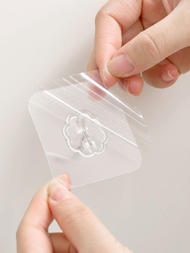 [Magic Seamless Transparent Hook] Waterproof Adhesive Hook Strong Kitchen Strong Nail-free Hook Wholesale
