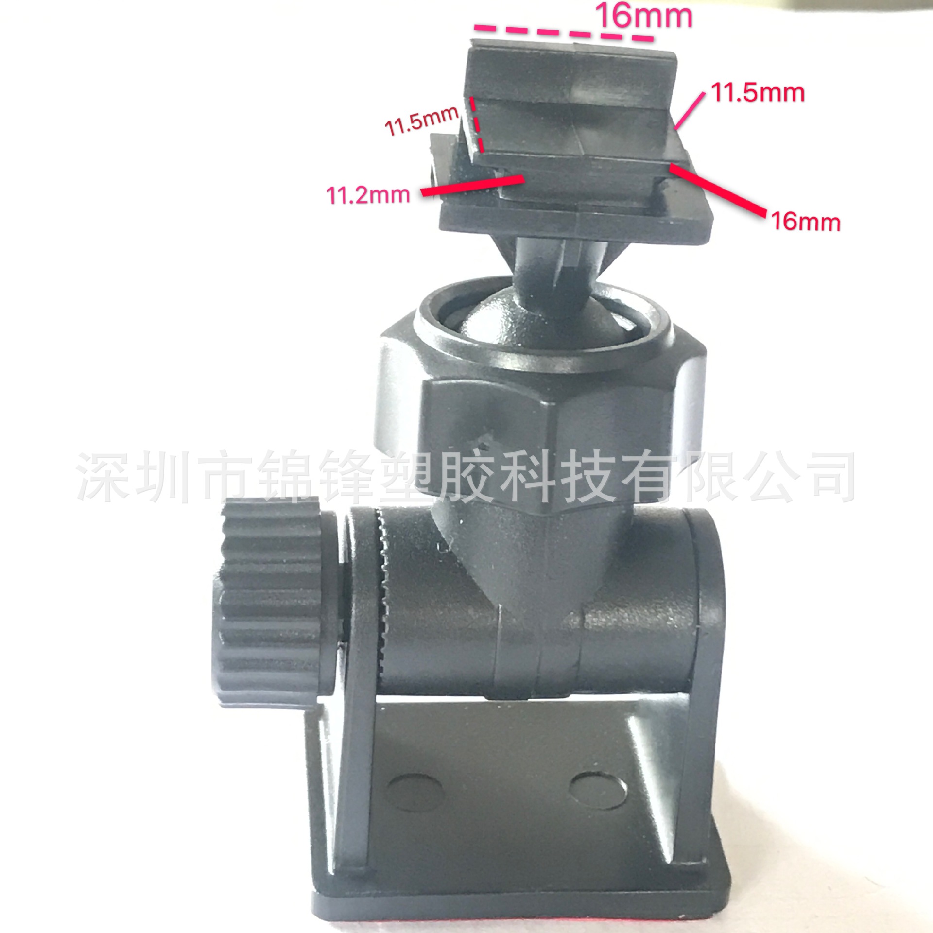 Soporte de posición de hebilla de viscosa 3M cuadrado Soporte de grabadora de conducción Suministro masivo de fábrica Soporte de viscosa 3M