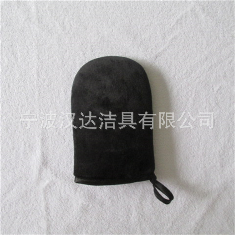 Maquillaje engrase guantes belleza Negro SPA guantes de protección solar flocado Plus colgando Cinturón belleza guantes negros