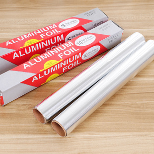Barbecue Baking Tin Foil Thickened Tin Foil Oven Kitchen Household High Temperature Resistant Economical Aluminum Foil