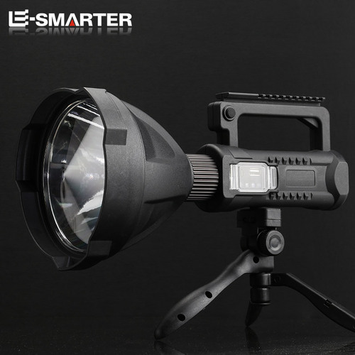 Multi-function rechargeable P50 searchlight strong light flashlight outdoor waterproof high-power lighting USB handheld bracket light