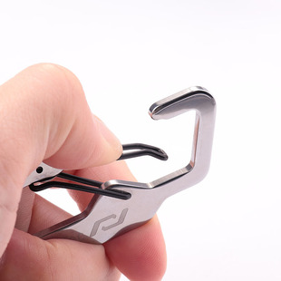 GeneTac 3-shaped buckle can quickly replace the double safety line Gate anti-lost quick-hanging buckle for small accessories