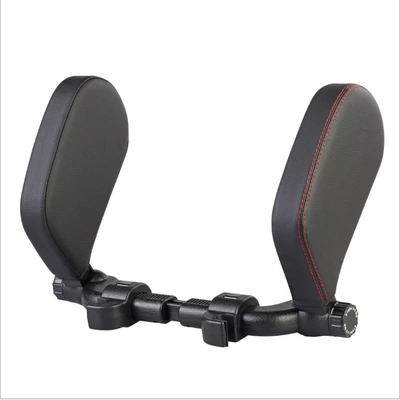 Headrest – Spine Protection - three-generations-of-classic-black-red-line