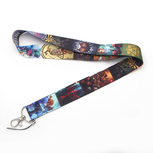 Mobile game Zelda Legend of Zelda mobile phone rope ID card mobile phone tag hanging neck key chain lanyard accessories
